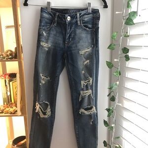 American Eagle Distressed Blue Jeans